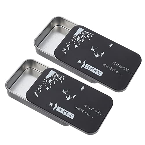VILLFUL 2St Vogeltrainingsbox Futterspender aus Weißblech mit Deckel vogelfutterspender vogelfutterhäuschen Lebensmittelbehälter Vogel Fütterer Push-Pull-Schiebeabdeckung VILLFUL 2St Vogeltrainingsbox Futterspender aus Weißblech mit Deckel vogelfutterspender vogelfutterhäuschen Lebensmittelbehälter Vogel Fütterer Push-Pull-Schiebeabdeckung von VILLFUL