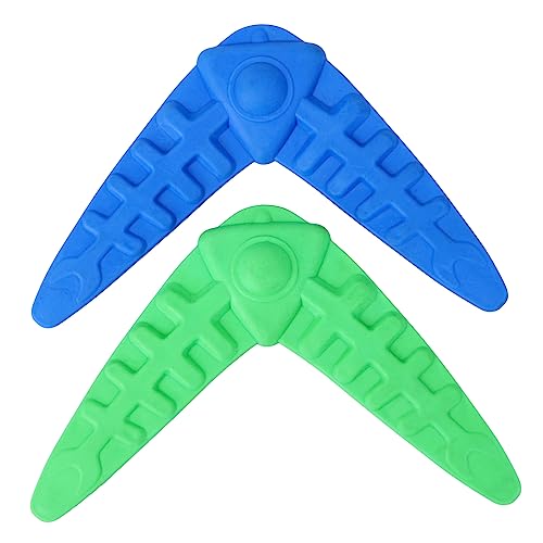 VILLFUL 2Stücke Hundekauspielzeug Fliegendes Wurfspielzeug aus Bissfestem Material für Interaktives Training für Kauen und Farbenfroh und Langlebig für Haustiere von VILLFUL