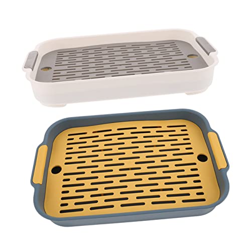 VILLFUL 2 Stücke Katzentoilette Hamster Töpfchen Trainer Haustier Toilette Leck-Boden Töpfchen Für Meerschweinchen Chinchilla VILLFUL 2 Stücke Katzentoilette Hamster Töpfchen Trainer Haustier Toilette Leck-Boden Töpfchen Für Meerschweinchen Chinchilla von VILLFUL