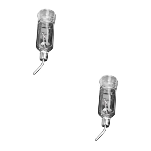 VILLFUL 2 Stück Haustier-Wasser-futterflasche Groß 350 Ml Automatischer Wasserspender Für Hunde Auslaufsicher Trinkwasser Für Haustierkäfige Eichhörnchen Hamster Chinchilla VILLFUL 2 Stück Haustier-Wasser-futterflasche Groß 350 Ml Automatischer Wasserspender Für Hunde Auslaufsicher Trinkwasser Für Haustierkäfige Eichhörnchen Hamster Chinchilla von VILLFUL