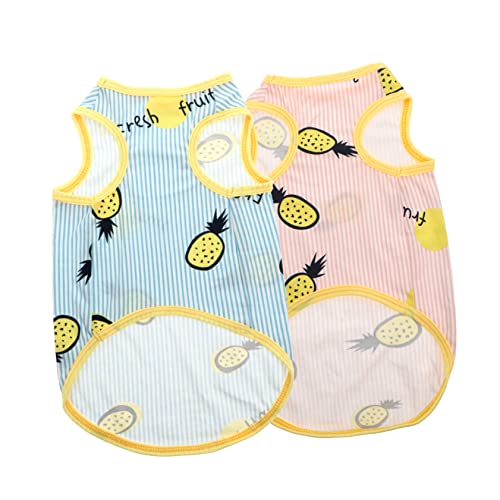 VILLFUL Hundekleidung Für Kleine Hunde Und Katzen Weste Und Pullover Satz Sommer Outfit Leicht Und Angenehm Zu Tragen VILLFUL Hundekleidung Für Kleine Hunde Und Katzen Weste Und Pullover Satz Sommer Outfit Leicht Und Angenehm Zu Tragen von VILLFUL