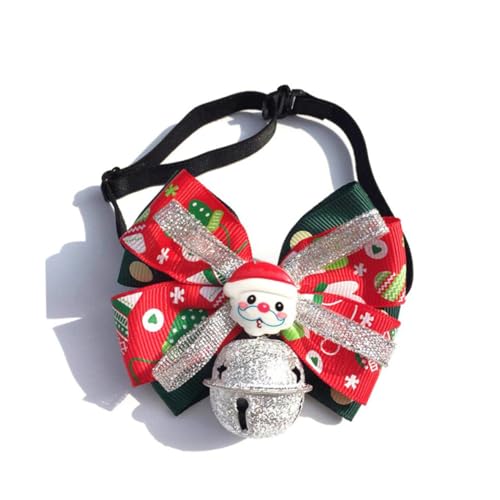VILLFUL 2St Weihnachts-Haustierhalsband Hundehalsband mit Weihnachtsmotiv Welpen von VILLFUL