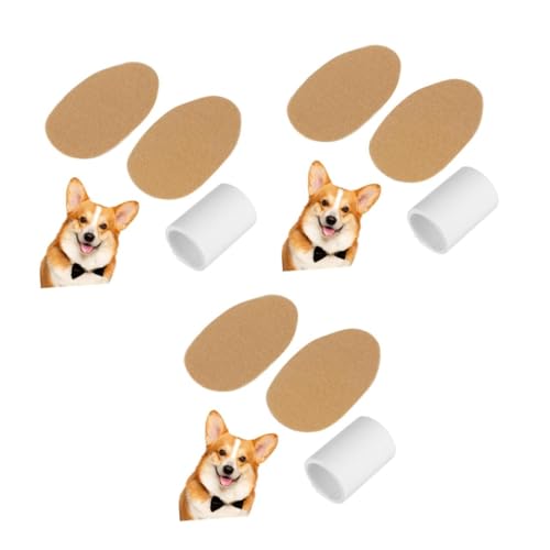 VILLFUL 3 Paar Hundeohr-stützhalter Welpenohr-Werkzeug Hundetrainingshilfe Sicherer Kleber Einfach Zu Verwendendes Design VILLFUL 3 Paar Hundeohr-stützhalter Welpenohr-Werkzeug Hundetrainingshilfe Sicherer Kleber Einfach Zu Verwendendes Design von VILLFUL