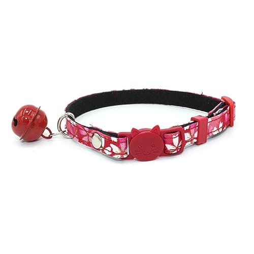 VILLFUL 3 STK Kätzchenhalsbänder für Jungen Katzenhalsband abbrechen weihnachtsmann kostü Halsband mit Gürtel für Haustier Mode-Haustier-Halskette Japanischer Stil Seil von VILLFUL