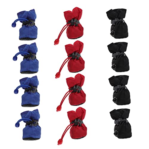 VILLFUL Haustierregenstiefel Aus Nylon Und Baumwolle rutschfest Für Hunde Für Draußen von VILLFUL