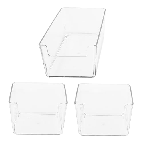 VILLFUL 3 Stück Teiliges Transparentes Hamsterbad Sandbad Container für Kleine Haustiere als Badewanne und Toilette aus Robustem Geruchlos und Leicht für Hamster und Meerschweinchen von VILLFUL
