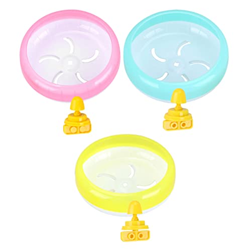 VILLFUL 3 Stücke Dauerhafter Hamster Übungsräder Hamster Läuft Stille Übungsspielzeug VILLFUL 3 Stücke Dauerhafter Hamster Übungsräder Hamster Läuft Stille Übungsspielzeug von VILLFUL