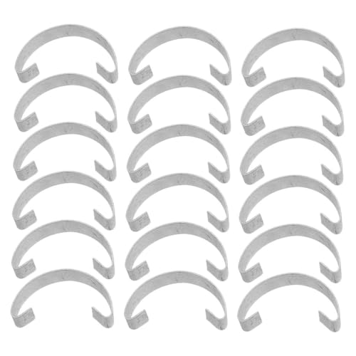 VILLFUL 30 Stück Drahtkäfigclips für Geflügel und Haustierkäfige Verstärkte Türverriegelungen für Vogel und Kaninchenkäfige Einfache Installation und Für Zucht und Transport von VILLFUL