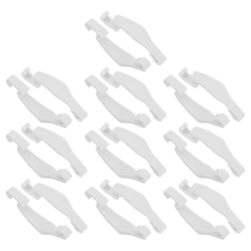 VILLFUL 30 Stück Teiliges Kunststoff-käfigclips für Kleintiere Abnehmbare Befestiger für Kaninchen Hamsterkäfige Wiederverwendbare Türklemmen für Nagergehege Einfache Anbringung und Pflege von VILLFUL