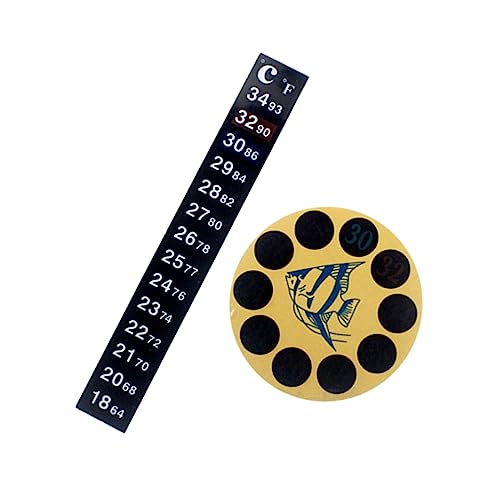 VILLFUL 3stücke Aquarien-Patch-Thermometer Aquarium-wasserthermometer-zubehör Tragbares Aquarium-temperaturanzeige-Aufkleber Für Fischtank-nutzung VILLFUL 3stücke Aquarien-Patch-Thermometer Aquarium-wasserthermometer-zubehör Tragbares Aquarium-temperaturanzeige-Aufkleber Für Fischtank-nutzung von VILLFUL