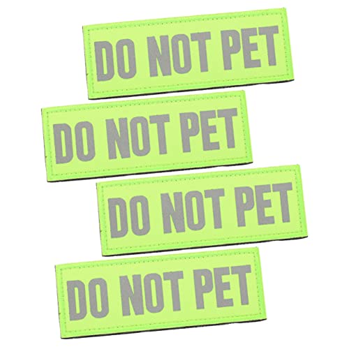 VILLFUL 4 Stück Reflektierender Service-hundeaufnäher Für Hunde Service-aufnäher Pads Selbstklebende Hundedekorationen VILLFUL 4 Stück Reflektierender Service-hundeaufnäher Für Hunde Service-aufnäher Pads Selbstklebende Hundedekorationen von VILLFUL