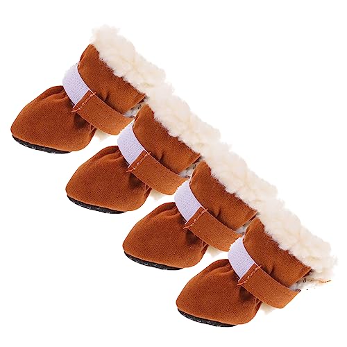 VILLFUL Hundeschneeschuhe Für Kleine Und Große Hunde Haustierschuhe Winterpfotenschutz rutschfeste Outdoor-Stiefel Für Schnee Und Kaltes Wetter VILLFUL Hundeschneeschuhe Für Kleine Und Große Hunde Haustierschuhe Winterpfotenschutz rutschfeste Outdoor-Stiefel Für Schnee Und Kaltes Wetter von VILLFUL