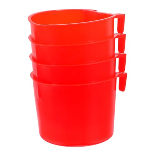 VILLFUL 4 Stück Hängende Futter und Wasserschalen für Vogelkäfige Kunststoffschalen für Kleine Haustiere VILLFUL 4 Stück Hängende Futter und Wasserschalen für Vogelkäfige Kunststoffschalen für Kleine Haustiere von VILLFUL