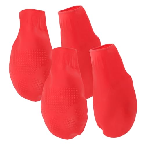 VILLFUL 4 Stück Haustier Schuhüberzüge, Welpenschuhe Für Draußen, rutschfeste Haustierschuhe, Praktische Hundeschuhe, Schützende Hundestiefel, Bequeme Haustierschuhe, Haustierschuhe Für VILLFUL 4 Stück Haustier Schuhüberzüge, Welpenschuhe Für Draußen, rutschfeste Haustierschuhe, Praktische Hundeschuhe, Schützende Hundestiefel, Bequeme Haustierschuhe, Haustierschuhe Für von VILLFUL