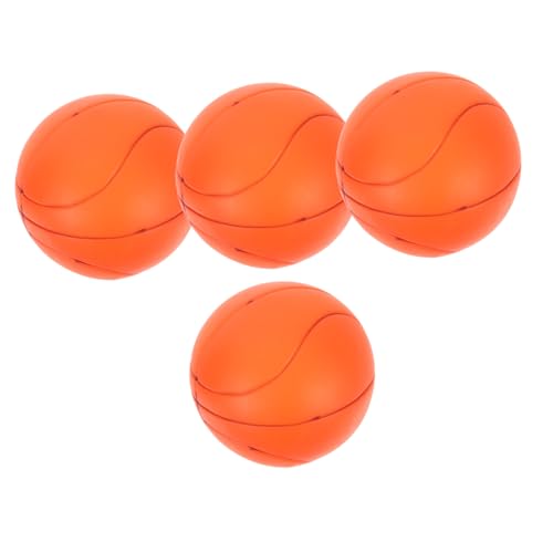 VILLFUL 4 Stück quietschende Basketball-Kaubälle für Hunde interaktives Haustierspielzeug zum Kauen und Fangen Trainingsspielzeug für Haustiere VILLFUL 4 Stück quietschende Basketball-Kaubälle für Hunde interaktives Haustierspielzeug zum Kauen und Fangen Trainingsspielzeug für Haustiere von VILLFUL