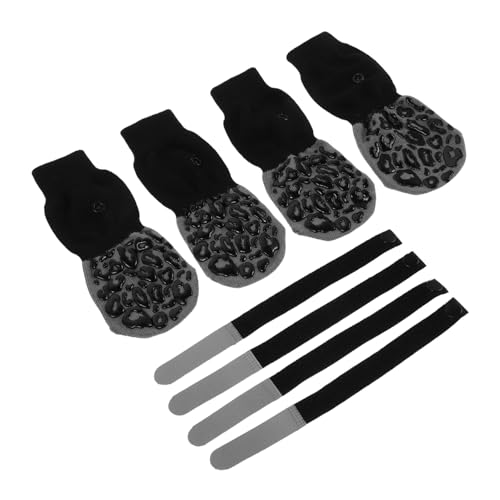 VILLFUL 4 Stück Rutsch Socken für Haustiere für Holzfußböden Leise Innenschuhe für Hunde Outdoor Pfotenprotektoren für Mittelgroße und Große Hunde VILLFUL 4 Stück Rutsch Socken für Haustiere für Holzfußböden Leise Innenschuhe für Hunde Outdoor Pfotenprotektoren für Mittelgroße und Große Hunde von VILLFUL
