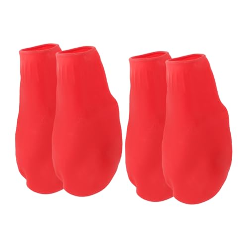 VILLFUL 4stücke wasserdichte Hundeschuhe Für Regen rutschfeste Hundesocken Für Kleine Bis Große Hunde Für Outdoor-aktivitäten Und Wetterschutz von VILLFUL