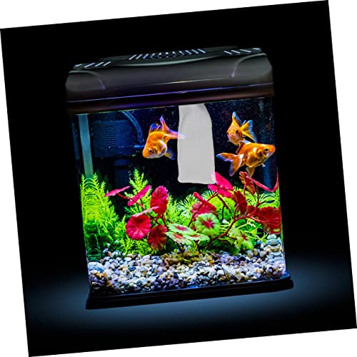 VILLFUL 4 Stück Teiliges Aquarium Filterbeutel aus Hochdichtem Filtervlies Waschbare Filtersocken für Effektive Mechanische Filtration Langlebig und Wiederverwendbar Geeignet für von VILLFUL