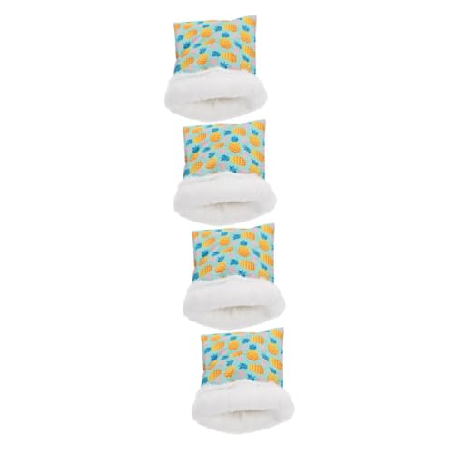 VILLFUL 4 Stück Warmes Nest, Hamster Schlafkissen, Zuckergleiter Käfigtasche, Zuckergleiter Spielzeug, Kleines Haustier Versteck, Rattenkäfig Spielzeug, Hamsterbetten, Hamster Zubehör, VILLFUL 4 Stück Warmes Nest, Hamster Schlafkissen, Zuckergleiter Käfigtasche, Zuckergleiter Spielzeug, Kleines Haustier Versteck, Rattenkäfig Spielzeug, Hamsterbetten, Hamster Zubehör, von VILLFUL