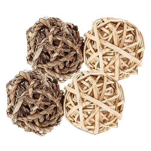 VILLFUL Kaninchenspielzeug Strohball Kauspielzeug Für Kleintiere Haustier Zubehör Beißspielzeug Zahnpflegespielzeug Spielzeug Für Meerschweinchen Hamster VILLFUL Kaninchenspielzeug Strohball Kauspielzeug Für Kleintiere Haustier Zubehör Beißspielzeug Zahnpflegespielzeug Spielzeug Für Meerschweinchen Hamster von VILLFUL
