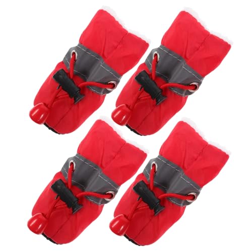 VILLFUL Hundeschuhe - Haustier-Stiefel Für Hunde Und Welpen. Praktischer Schützender Kordelzugverschluss. VILLFUL Hundeschuhe - Haustier-Stiefel Für Hunde Und Welpen. Praktischer Schützender Kordelzugverschluss. von VILLFUL