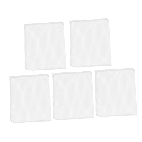VILLFUL Polyester-materialbeutel 5 Stück Für Aquarien Beutel Mit Reißverschluss 35 X 40 cm Farbe Zufällig von VILLFUL