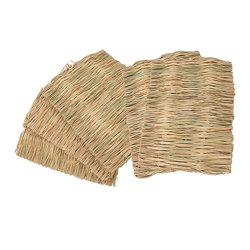 VILLFUL Grass Bunny Mat – 5er-Pack Gewebte Bettmatte Für Meerschweinchen Chinchilla Papagei Rennmaus Sichere Und Geruchsfreie Einstreu VILLFUL Grass Bunny Mat – 5er-Pack Gewebte Bettmatte Für Meerschweinchen Chinchilla Papagei Rennmaus Sichere Und Geruchsfreie Einstreu von VILLFUL
