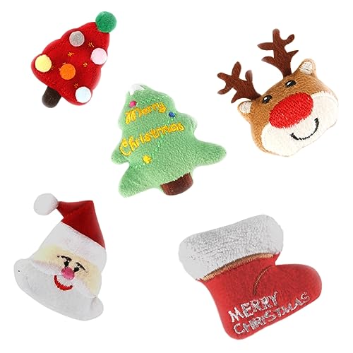 VILLFUL Katzen-Weihnachtsspielzeug 5er-Pack Plüschspielzeug Kauspielzeug interaktives Kätzchen-Spielzeug für den Innenbereich Katzenspielzeug VILLFUL Katzen-Weihnachtsspielzeug 5er-Pack Plüschspielzeug Kauspielzeug interaktives Kätzchen-Spielzeug für den Innenbereich Katzenspielzeug von VILLFUL