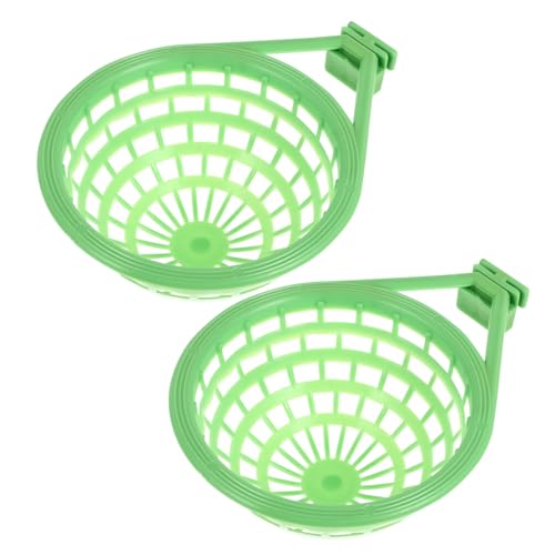 VILLFUL 6 STK Taubennest Becken Vogelhaus Für Käfig Brutbett Für Vögel Finkenvogelhaus Vogelnestbecken Sitticheier Zum Ausbrüten Vogelnestschale Halter Für Vogelbecken Plastik Green VILLFUL 6 STK Taubennest Becken Vogelhaus Für Käfig Brutbett Für Vögel Finkenvogelhaus Vogelnestbecken Sitticheier Zum Ausbrüten Vogelnestschale Halter Für Vogelbecken Plastik Green von VILLFUL