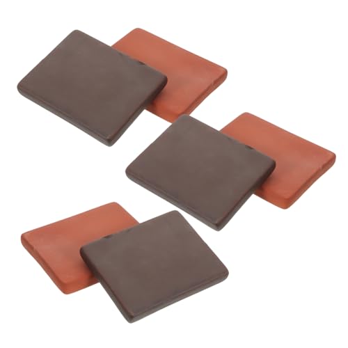 VILLFUL 6 Stück Handgefertigte Tonziegel für Schildkröten Terrarium Poröser Roter Lehm Sicherer Lebensraum für Land und Wasserschildkröten Robust und Feuchtigkeitsregulierend VILLFUL 6 Stück Handgefertigte Tonziegel für Schildkröten Terrarium Poröser Roter Lehm Sicherer Lebensraum für Land und Wasserschildkröten Robust und Feuchtigkeitsregulierend von VILLFUL