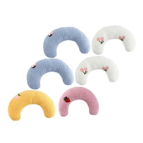 VILLFUL Katzen-schlafkissen 6er-Pack U-förmiges Nackenkissen Für Katzen Weich Und Bequem Aus Polyester Pp-Baumwolle VILLFUL Katzen-schlafkissen 6er-Pack U-förmiges Nackenkissen Für Katzen Weich Und Bequem Aus Polyester Pp-Baumwolle von VILLFUL