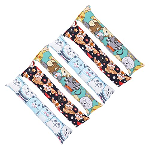 VILLFUL 6er-Pack Katzenminzen-Kissenspielzeug für Kätzchen interaktives Katzen-Kickerspielzeug lustiges Kauspielzeug für Hauskatzen VILLFUL 6er-Pack Katzenminzen-Kissenspielzeug für Kätzchen interaktives Katzen-Kickerspielzeug lustiges Kauspielzeug für Hauskatzen von VILLFUL