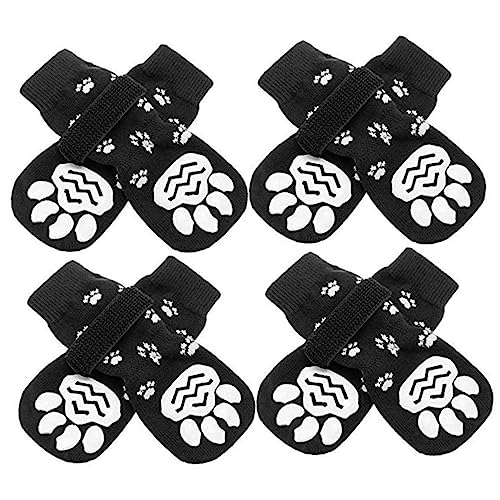 VILLFUL 8er Packung Haustierschuhe Atmungsaktive Katzensocken rutschfeste Hundesocken Waschbare Socken Für Welpen Warme Haustierschuhe VILLFUL 8er Packung Haustierschuhe Atmungsaktive Katzensocken rutschfeste Hundesocken Waschbare Socken Für Welpen Warme Haustierschuhe von VILLFUL