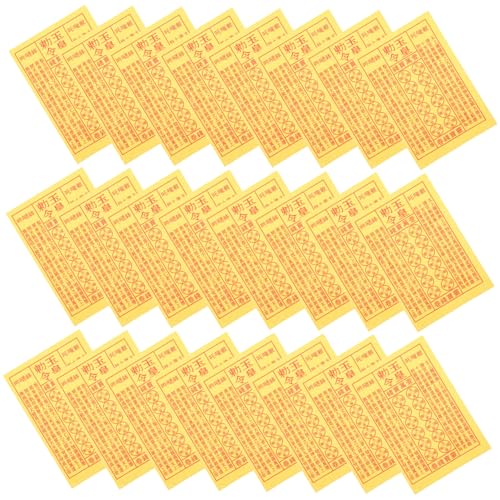 VILLFUL 900stücke Ahnenverbrennungspapier Gelbes Papier Heiliges Gelbes Papier Für Ahnenverehrung von VILLFUL