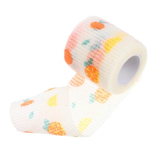 VILLFUL Hunde-Anti-schmutz-Klebeband Selbsthaftender Verband Für Haustiere Vliesband Tierband Für Pfoten Wunden Obstmuster VILLFUL Hunde-Anti-schmutz-Klebeband Selbsthaftender Verband Für Haustiere Vliesband Tierband Für Pfoten Wunden Obstmuster von VILLFUL