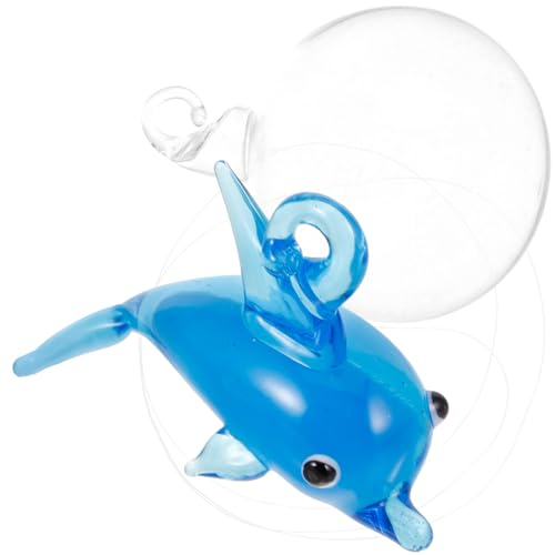 VILLFUL Aquarium Dekoration aquaristik zubehör aquariumdeko schwebendes Glasdekor Mini Tier von VILLFUL