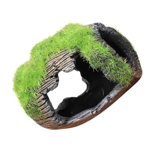 VILLFUL Aquarium Dekoration, Garnelenhaus Aus Harz, Aquarium Ornament, Aquarium Unterschlupf, Dekoratives Handwerk, Fischversteck, Garnelenversteck, Unterwasser, Aquarium Höhle, von VILLFUL