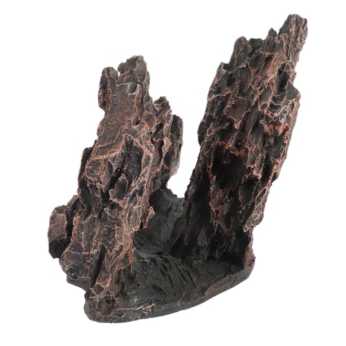 VILLFUL Realistisches Harz Aquarium Steingarten Mini Aquarium Landschaft Stein Fisch Versteck Höhle Aquarium Zubehör Dekorationen VILLFUL Realistisches Harz Aquarium Steingarten Mini Aquarium Landschaft Stein Fisch Versteck Höhle Aquarium Zubehör Dekorationen von VILLFUL