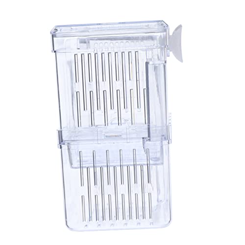 VILLFUL Aquarium Zuchtbox Kunststoff Ablaichkasten mit Saugnäpfen Doppelte Belüftung für Wasserfluss Fischisolation und Schutz von Jungfischen Wie Guppy und Betta Sicherer Brutkasten für VILLFUL Aquarium Zuchtbox Kunststoff Ablaichkasten mit Saugnäpfen Doppelte Belüftung für Wasserfluss Fischisolation und Schutz von Jungfischen Wie Guppy und Betta Sicherer Brutkasten für von VILLFUL