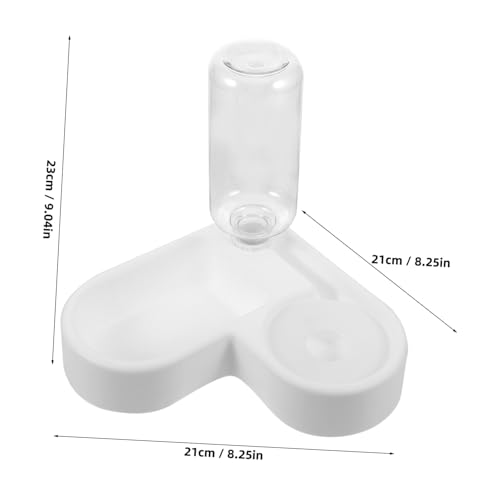 VILLFUL Automatischer Futterspender mit Integriertem Wasserspender für Katzen und Hunde Transparentes Futterbecken Wiederverwendbar Platzsparend für Zuhause und Unterwegs VILLFUL Automatischer Futterspender mit Integriertem Wasserspender für Katzen und Hunde Transparentes Futterbecken Wiederverwendbar Platzsparend für Zuhause und Unterwegs von VILLFUL
