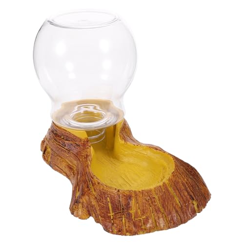 VILLFUL Automatischer Resin Wassernapf für Reptilien und Schildkröten Langlebiger Wasserspender mit Großem Fassungsvermögen Geeignet für Echsen und Terrarien Dekoration VILLFUL Automatischer Resin Wassernapf für Reptilien und Schildkröten Langlebiger Wasserspender mit Großem Fassungsvermögen Geeignet für Echsen und Terrarien Dekoration von VILLFUL