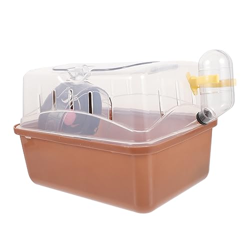 VILLFUL Transportbox Für Haustiere Hamsterkäfig Transportbox Für Kleintiere Fenster Hamsterkäfig Zum Mitnehmen Praktisch Robust Für Chinchillas Zuckergleiter Leicht Zu Tragen von VILLFUL