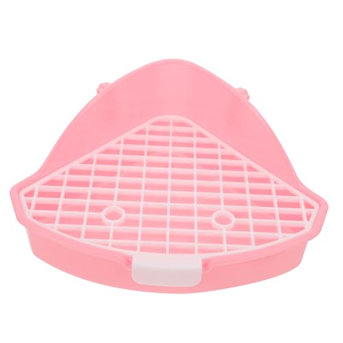 VILLFUL Meerschweinchentoilette – Katzentoilette Mit Einlagen Ecktöpfchen Kleintiertoilette Für Hamster Haustiertöpfchen Aus Kunststoff Design Mit Hoher Kapazität VILLFUL Meerschweinchentoilette – Katzentoilette Mit Einlagen Ecktöpfchen Kleintiertoilette Für Hamster Haustiertöpfchen Aus Kunststoff Design Mit Hoher Kapazität von VILLFUL