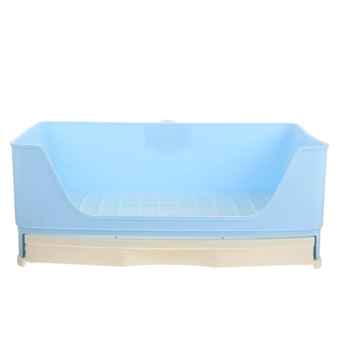 VILLFUL Kaninchentoilette Aus Kunststoff Meerschweinchentoilette Für Haushalts Verschleißfeste Tiertoilette Mit Netzdesign VILLFUL Kaninchentoilette Aus Kunststoff Meerschweinchentoilette Für Haushalts Verschleißfeste Tiertoilette Mit Netzdesign von VILLFUL