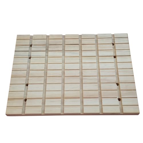 VILLFUL Haustierkäfigspielzeug Eichhörnchen Hamster Schleifpad Natürliches Holz Kratzbrett Beige Robustes Material VILLFUL Haustierkäfigspielzeug Eichhörnchen Hamster Schleifpad Natürliches Holz Kratzbrett Beige Robustes Material von VILLFUL
