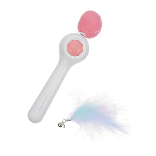VILLFUL Katzenspielzeug Katzenangel Interaktives Teasing-Set Für Spielzeug Lustiges Katzenzubehör Einziehbarer Stab Für Katzen VILLFUL Katzenspielzeug Katzenangel Interaktives Teasing-Set Für Spielzeug Lustiges Katzenzubehör Einziehbarer Stab Für Katzen von VILLFUL
