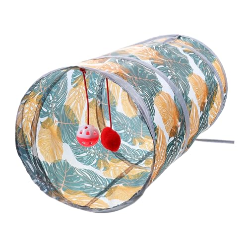 VILLFUL Faltbarer Katzentunnel für Innenräume Interaktives für Kätzchen Polyester Katzentunnel mit Kreativem Design für Bewegung und Spaß für Katzen VILLFUL Faltbarer Katzentunnel für Innenräume Interaktives für Kätzchen Polyester Katzentunnel mit Kreativem Design für Bewegung und Spaß für Katzen von VILLFUL