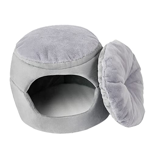 VILLFUL Warmes Nest Katzenbett Innen Haustier Schlafsack Halbgeschlossenes Weiches Sofa Für Kätzchen Und Hunde VILLFUL Warmes Nest Katzenbett Innen Haustier Schlafsack Halbgeschlossenes Weiches Sofa Für Kätzchen Und Hunde von VILLFUL