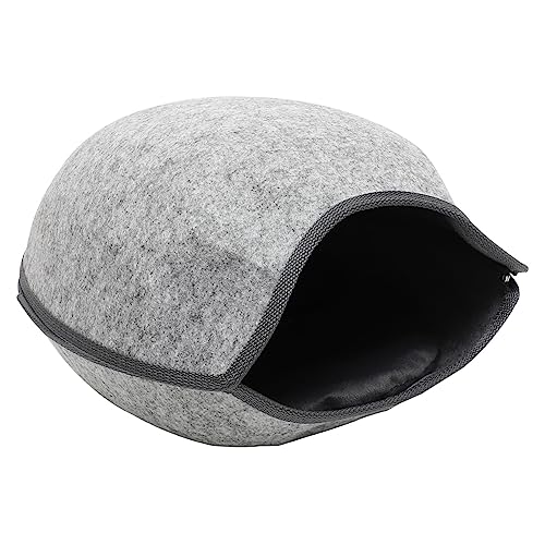 VILLFUL Fischmaulfilz-Katzenstreu haustierbett pet Bed für Katzen zubehör Katze zubehör katzenmöbel Katzen möbel katzencouch Multifunktion Kätzchen Katzenbett Zwinger gefühlt Filzstoff VILLFUL Fischmaulfilz-Katzenstreu haustierbett pet Bed für Katzen zubehör Katze zubehör katzenmöbel Katzen möbel katzencouch Multifunktion Kätzchen Katzenbett Zwinger gefühlt Filzstoff von VILLFUL