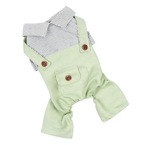 VILLFUL Kleidung Für Haustiere Leichtes Gestreiftes Hundebekleidungs Set Für Welpen Overall Für Hunde Und Katzen Modische Und Bequeme Kleidung Für Ihr Haustier Ideal Für Den Frühling Und Sommer VILLFUL Kleidung Für Haustiere Leichtes Gestreiftes Hundebekleidungs Set Für Welpen Overall Für Hunde Und Katzen Modische Und Bequeme Kleidung Für Ihr Haustier Ideal Für Den Frühling Und Sommer von VILLFUL